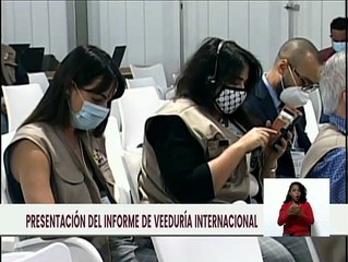 Veedores internacionales destacan el civismo y transparencia del Sistema Electoral Venezolano