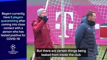 Télécharger la video: Nagelsmann slams leaks as COVID-19 issues hit Bayern