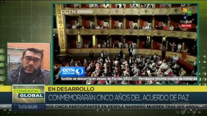 En Colombia conmemorarán 5to aniversario de la firma del Acuerdo de Paz