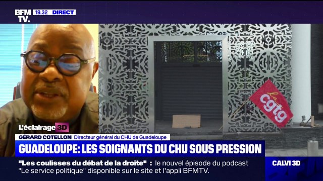 Gérard Cotellon (CHU de Guadeloupe): La situation est préoccupante pour les patients qui n'arrivent pas à atteindre l'hôpital à cause des barrages