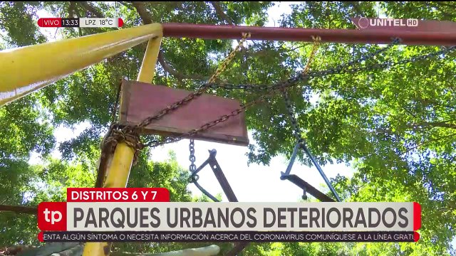 Cazador Urbano: Parques Urbanos del Distrito 6 y 7 están deteriorados y olvidados