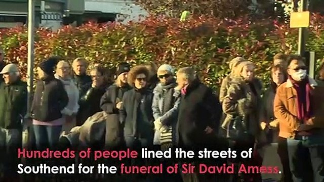 Sir David Amess: Southend says goodbye to ‘inspirational' MP