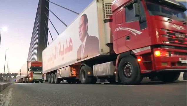 تنفيذا لتوجيهات الرئيس السيسى.. مستقبل وطن يرسل قافلة مساعدات لمحافظة أسوان