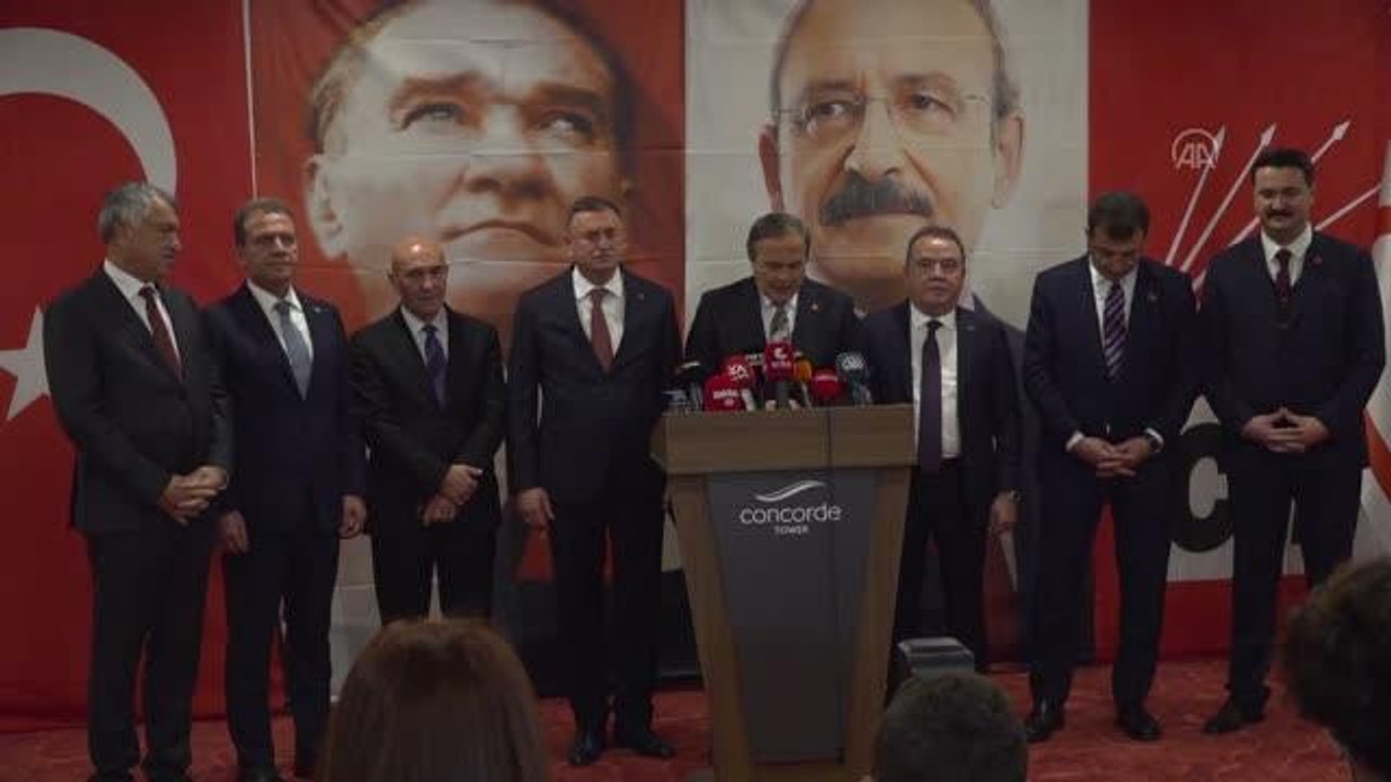 CHP heyeti, KKTC temaslarına ilişkin basın toplantısı düzenledi