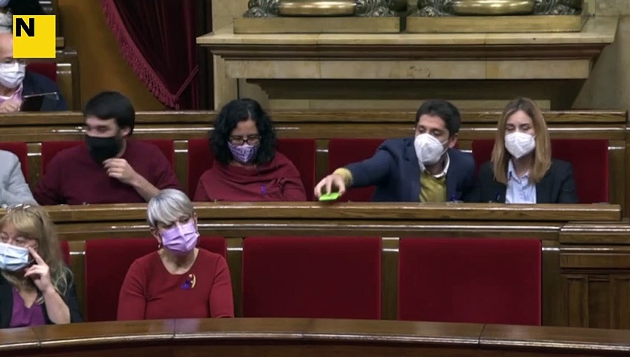 Aragonès demana explicacions a Puigneró durant la intervenció de Canadell