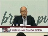 CNE emite segundo Boletín Oficial de las Megaelecciones 2021 con el 99,20% de actas escrutadas