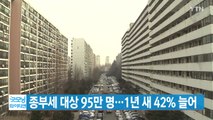 [YTN 실시간뉴스] 종부세 대상 95만 명...1년 새 42% 늘어 / YTN