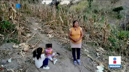 Familias de Guerrero huyen de la pobreza y así arriesgan la vida