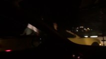 Homem é flagrado em cima de carro de luxo em Florianópolis; assista