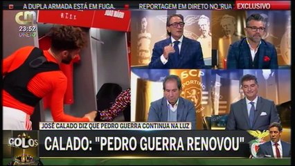PEDRO GUERRA SABE DEMASIADAS COISAS SOBRE RUI COSTA POR ISSO RENOVOU