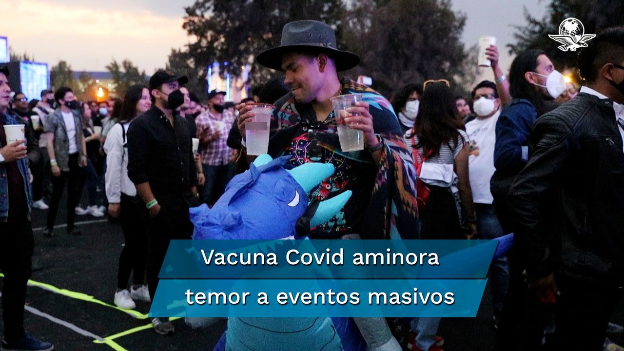 Asi se vivió el corona Capital tras casi dos años sin conciertos en la CDMX