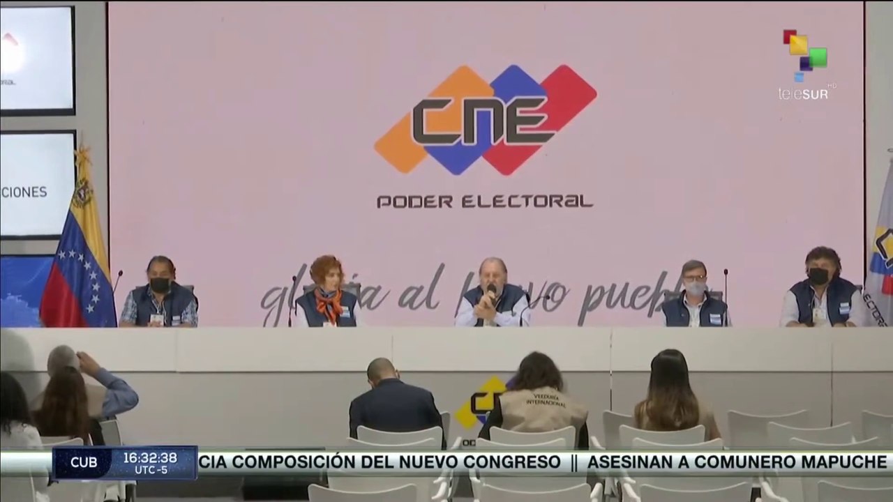 teleSUR Noticias 17:30 19-11: Veedores informan sobre elecciones en Venezuela