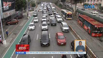 Number coding mula 5PM-8PM, irerekomenda ng MMDA | UB