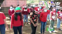 Estudiantes del colegio Barrilete de Colores preparan villancicos navideños