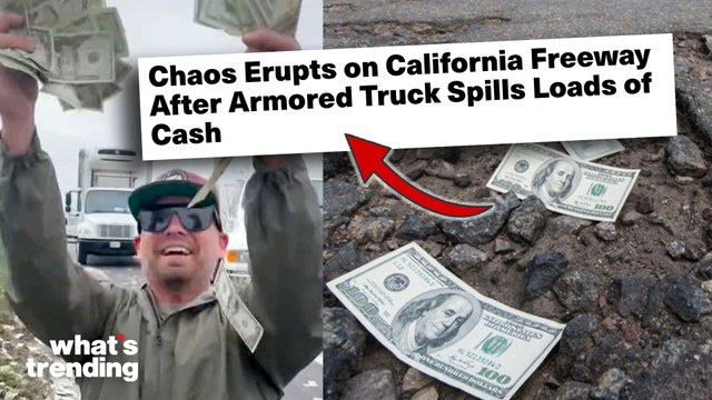 Armored Truck Drops THOUSANDS of Dollars in Viral TikTok | What's Trending Explained