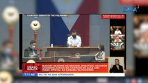 Budget hearing ng senado, ipinatigil matapos umanong mahuling umiinom ng alak ang isang opisyal na kasama sa pagdinig | UB