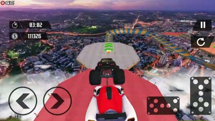 Superhero Double Impossible / RAMP MODE Car Stunts Driver Game / Android GamePlay #3