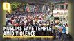 Amravati Violence | Muslims Form Human Chain, Save Temple From Rioteers