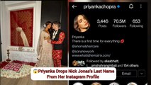 Priyanka Chopra Nick Jonas Getting Divorced? Drops Jonas Surname From Her Social Media Account