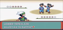 Pokemon Emerald - Mossdeep Gym Leader Battle: Tate & Liza