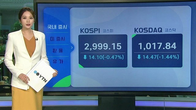 [오늘의 경제지표] 美 증시 혼조 마감...코스피도 장중 '3천선' 재붕괴 / YTN