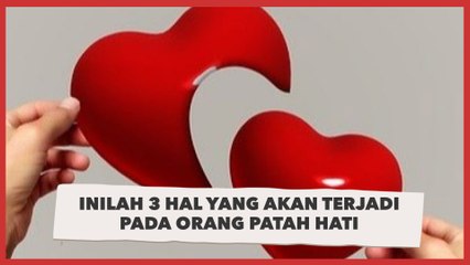 Berdampak Pada Psikologis, Inilah 3 Hal yang Akan Terjadi pada Orang Patah Hati