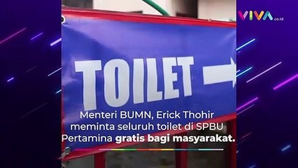 Toilet SPBU Pertamina Dibisniskan, Ini Kata Erick Thohir