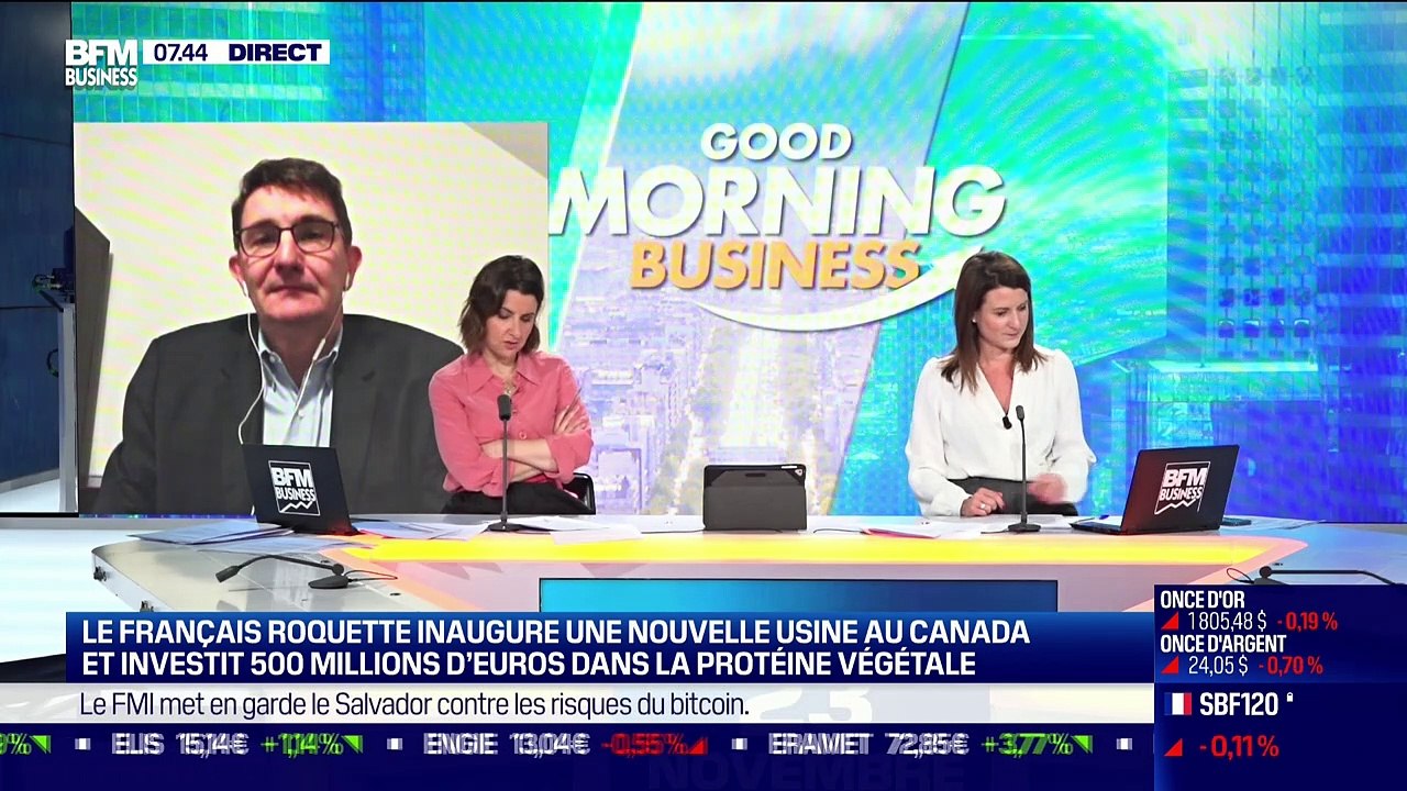 Pierre Courduroux (Roquette) : Le français Roquette inaugure une nouvelle usine au Canada - 23/11