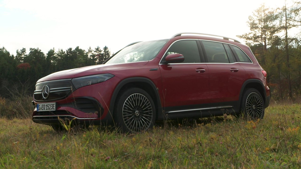 Der Mercedes-Benz EQB - das Exterieurdesign