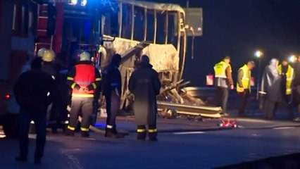 Un accidente de autobús causa al menos 45 muertos en Bulgaria