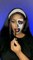 Woman Turns Into Scary Halloween Character With Makeup