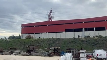 Delta recyclage touché par un incendie à Martigues cette nuit