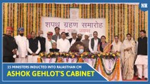 15 ministers inducted into Rajasthan CM Ashok Gehlot's Cabinet