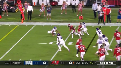 NFL : Retour à la normale pour Tampa Bay contre le Giants