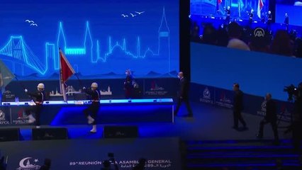 Interpol 89. Genel Kurul Toplantısı İstanbul'da başladı