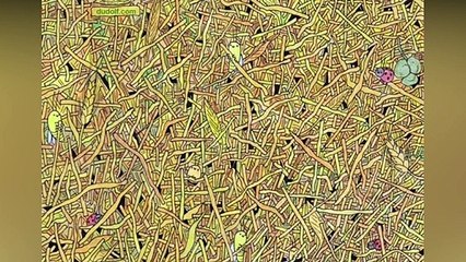 Arriverez-vous à trouver l'aiguille dans la botte de foin