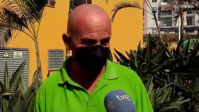 Tercer delta lávico debido a la erupción del volcán Cumbre Vieja en España