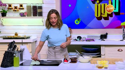 كريب بالجبنة الريكوتا و البرتقال | مروة مهنى