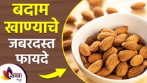 भिजवलेले बदाम खाण्याचे ५ जबरदस्त फायदे | 5 Health Benefits of Eating Soaked Almonds | Lokmat Sakhi