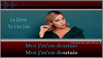 KARAOKE La Zarra - Tu t’en iras