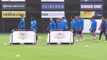 SPOR Fenerbahçe'de Olympiakos maçı hazırlıkları başladı