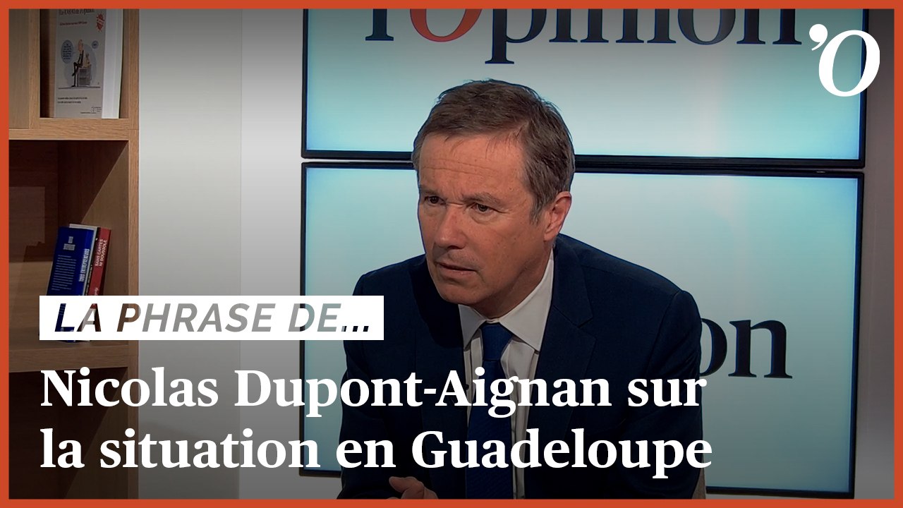Nicolas Dupont-Aignan: «Emmanuel Macron a laissé pourrir la situation en Guadeloupe»