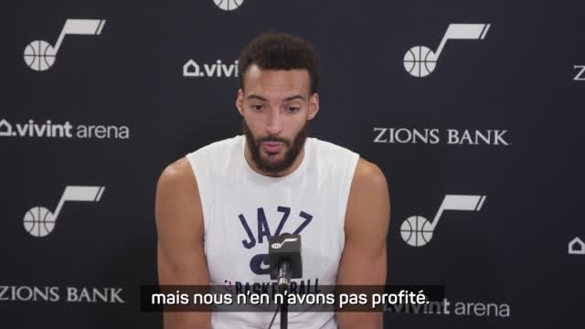 Jazz - Gobert : Une défaite difficile à digérer