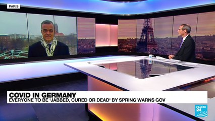'Jabbed, cured or dead', Germany warns as Europe battles Covid-19 surge