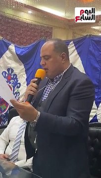 النائب تيسير مطر يفوز برئاسة المصرى القاهري بالتزكية