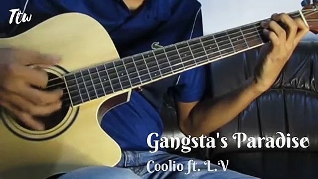 GANGSTA'S PARADISE - COOLIO ft LV | Fingerstyle Guitar Cover
