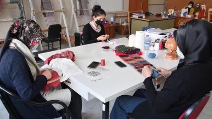 Kültürel değerler geleneksel el sanatlarıyla yaşatılıyor