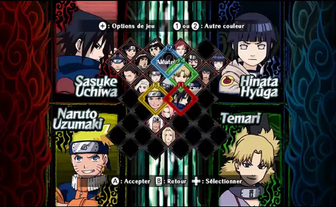 Naruto: Clash of Ninja Revolution 2 online multiplayer - wii