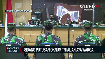 Terbukti Aniaya Warga, 6 Anggota TNI AL Divonis dan Dipecat