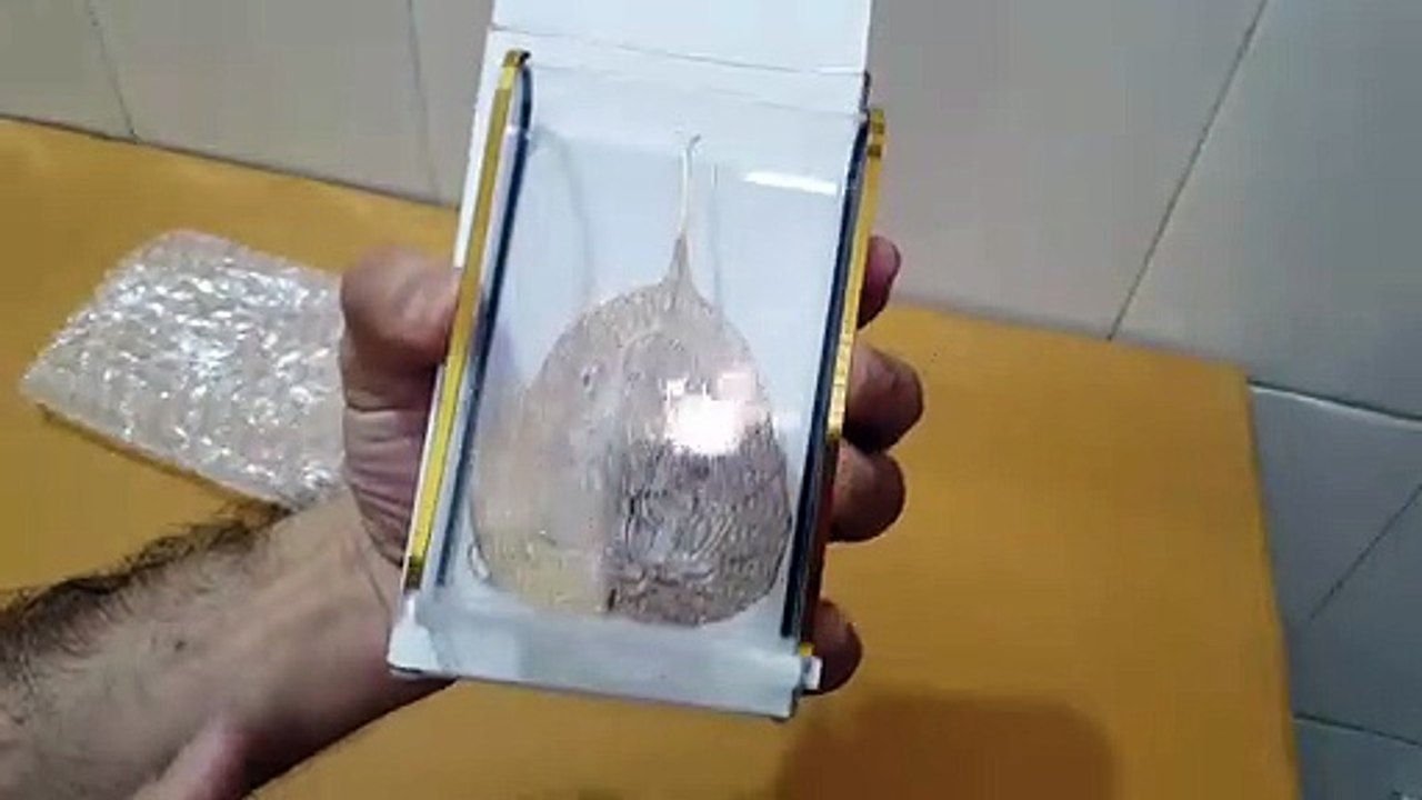 Unboxing and Review of Pipal Leaf with Gold Plated Ganesh Idol Lord Ganesha Ganesh Ganpati Car Dashboard